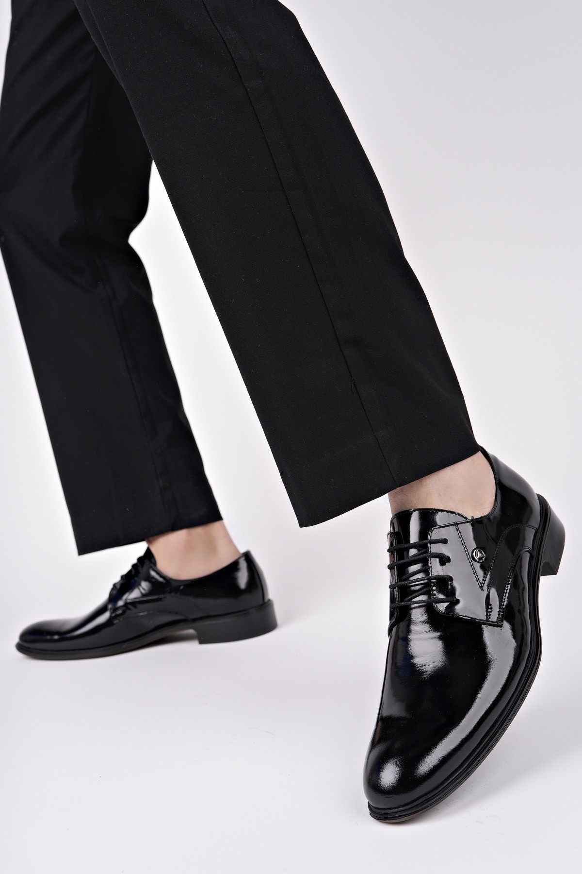 H043 Hakiki Deri Klasik Erkek Ayakkabı - Görsel 6