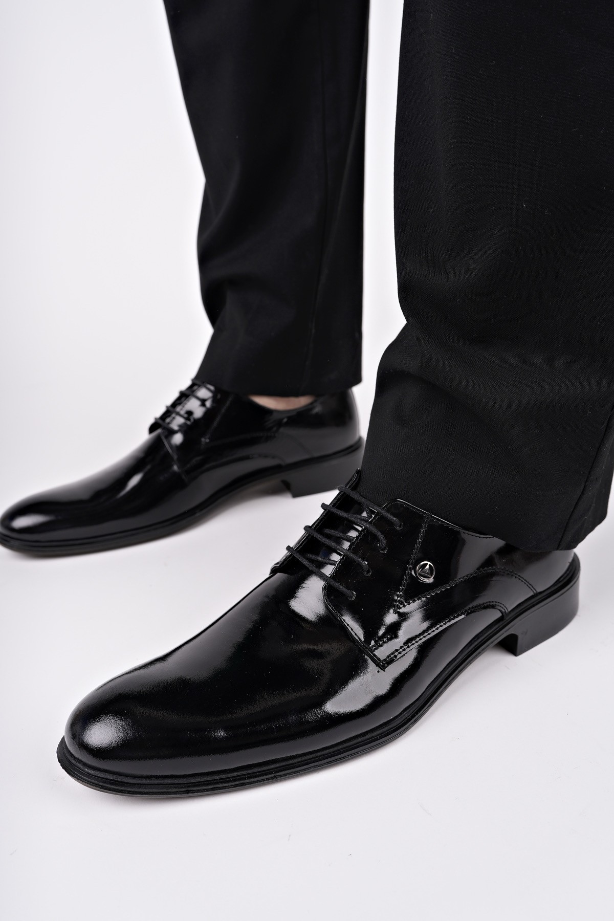 H043 Hakiki Deri Klasik Erkek Ayakkabı - Görsel 8