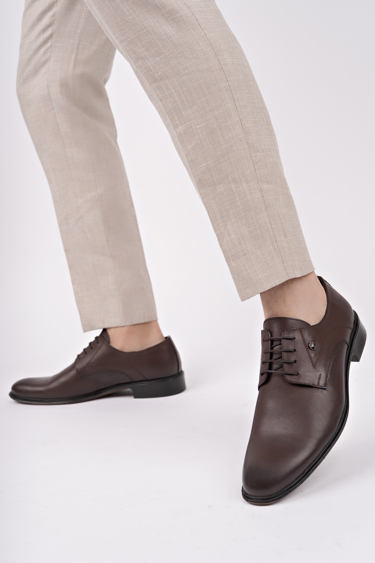 H043 Hakiki Deri Klasik Erkek Ayakkabı - Görsel 7