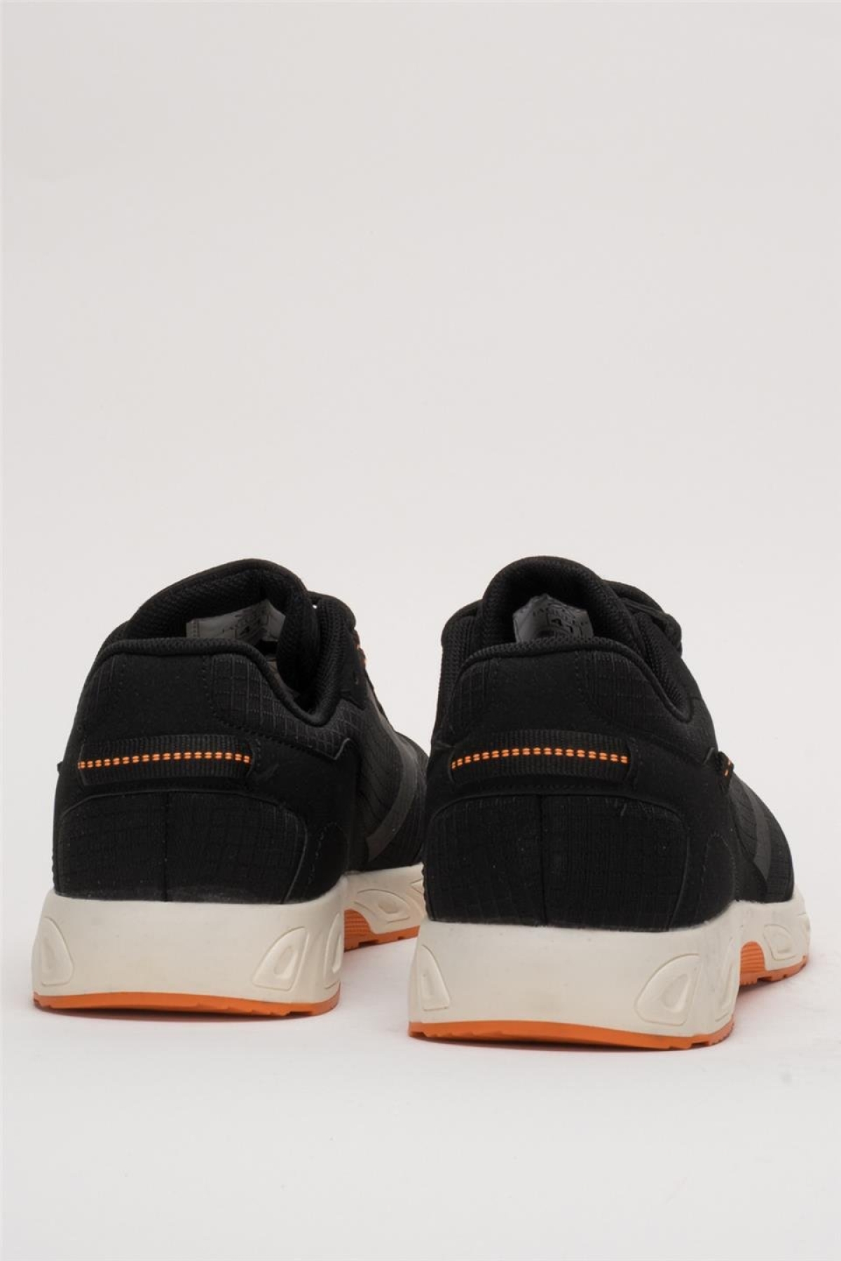 Erkek Günlük Spor Ayakkabı SİYAH - TURUNCU - Görsel 5
