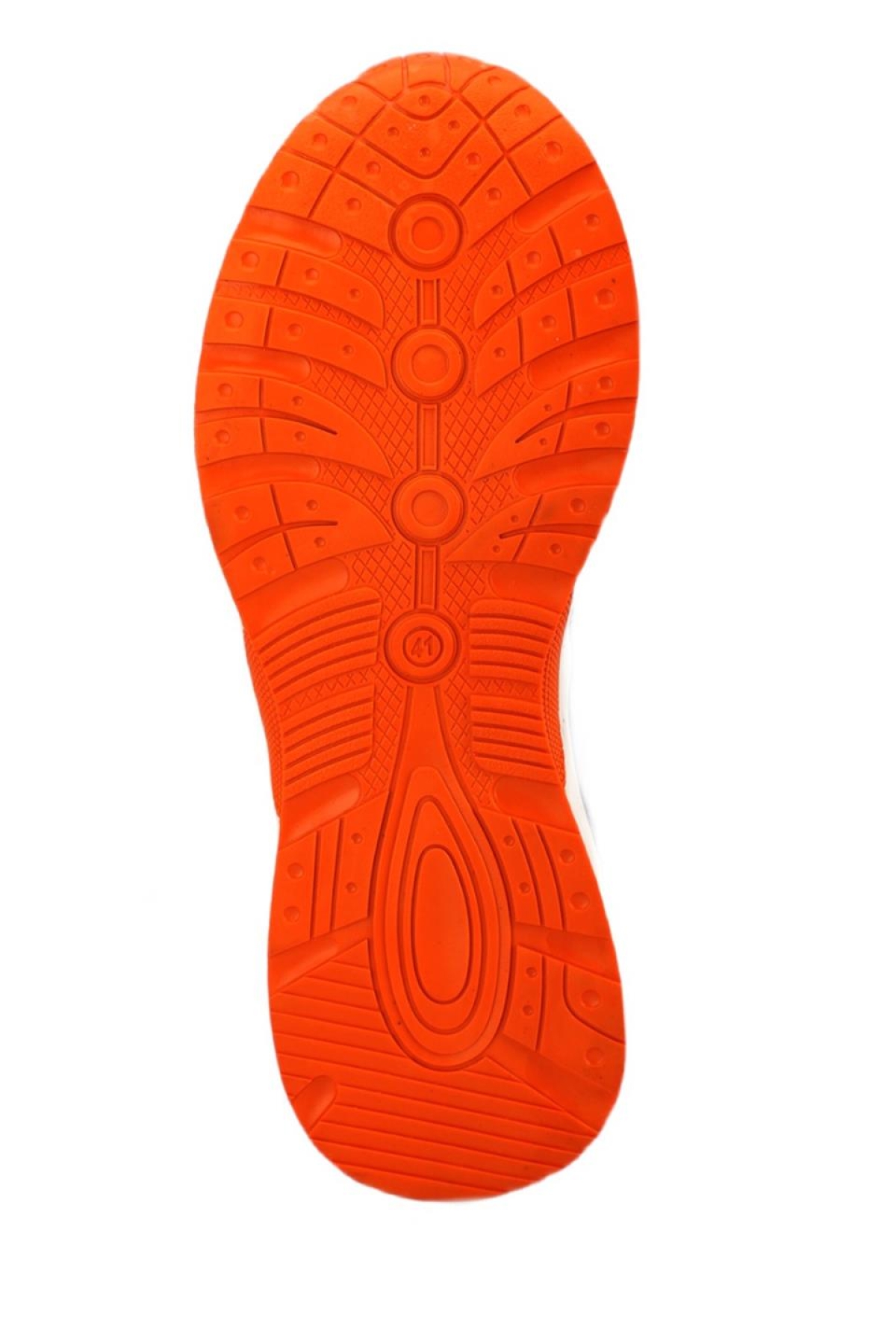 Erkek Günlük Spor Ayakkabı SİYAH - TURUNCU - Görsel 10