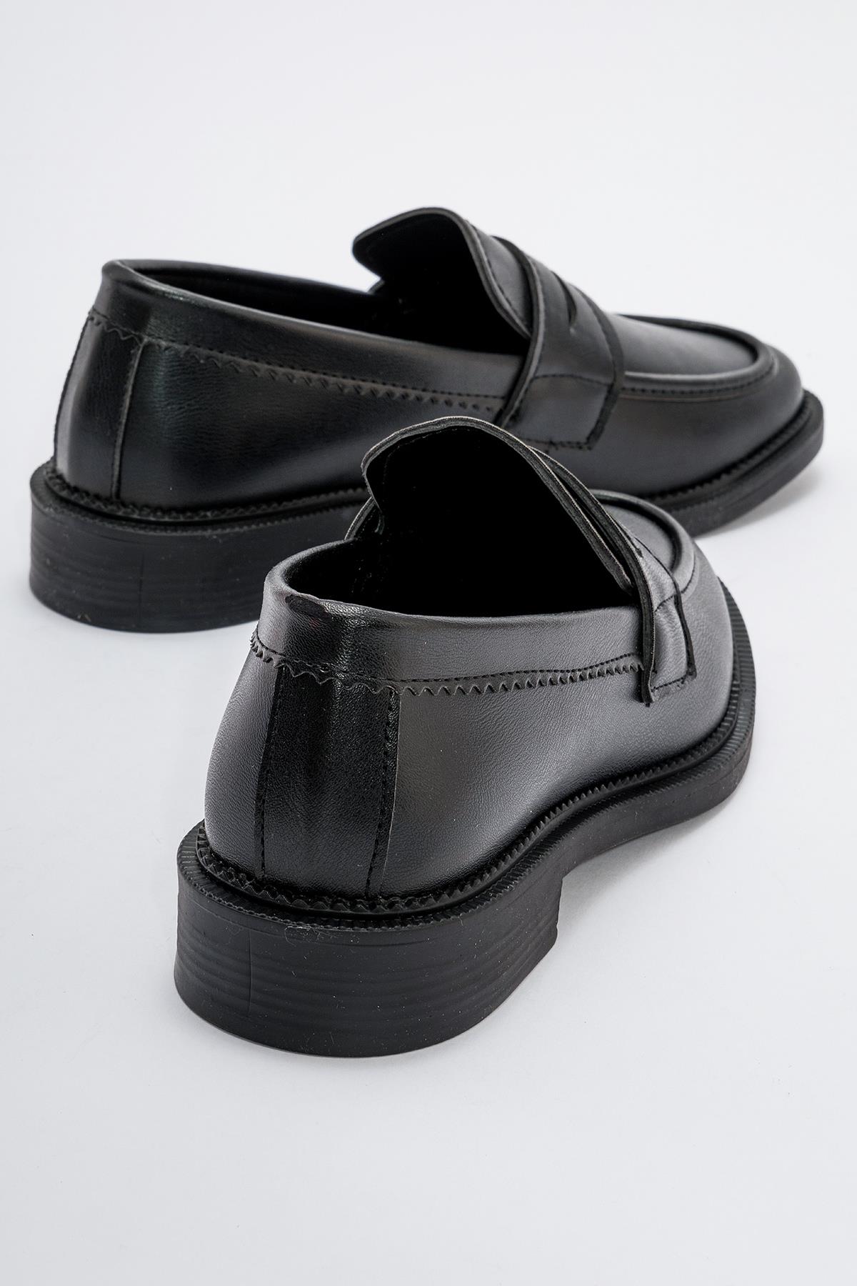 Önü Taşlı Kadın Babet SİYAH CİLT - Görsel 5