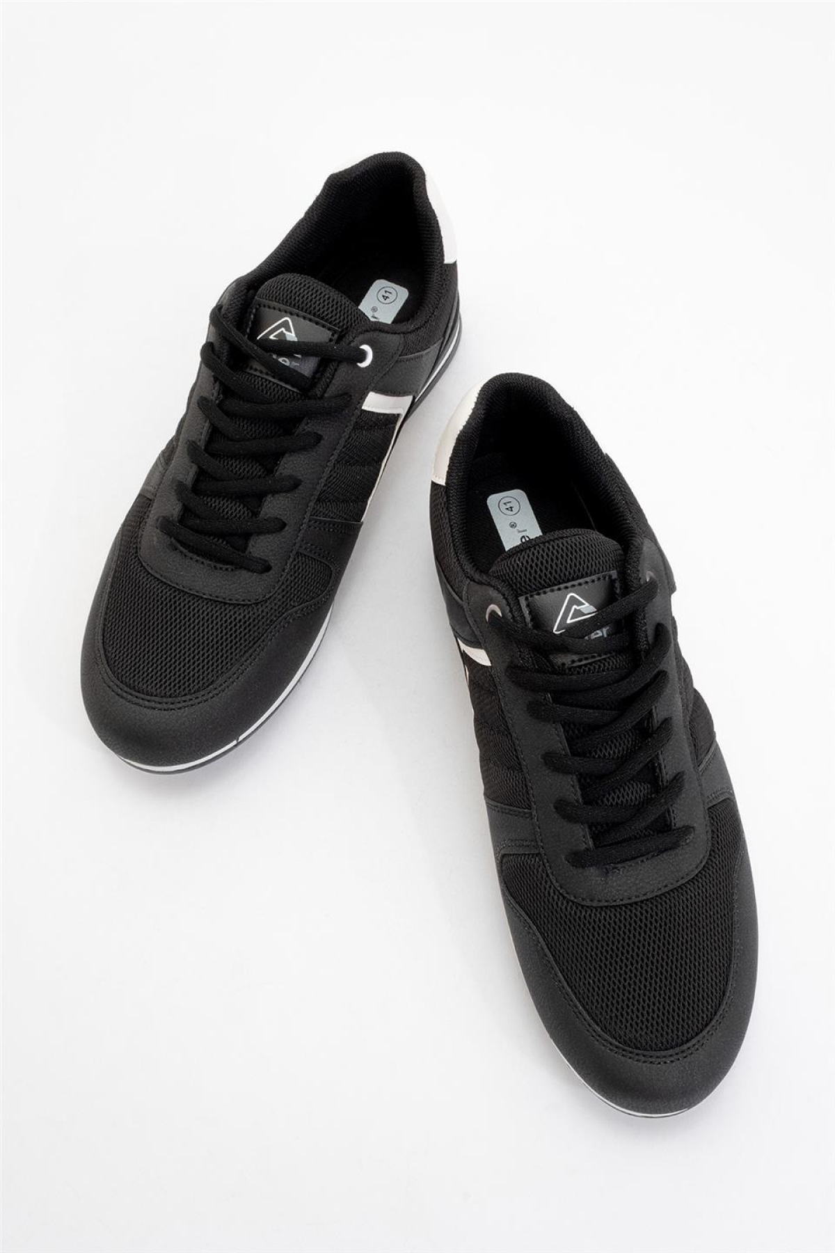 Erkek Günlük Spor Ayakkabı SİYAH - BEYAZ - Görsel 7