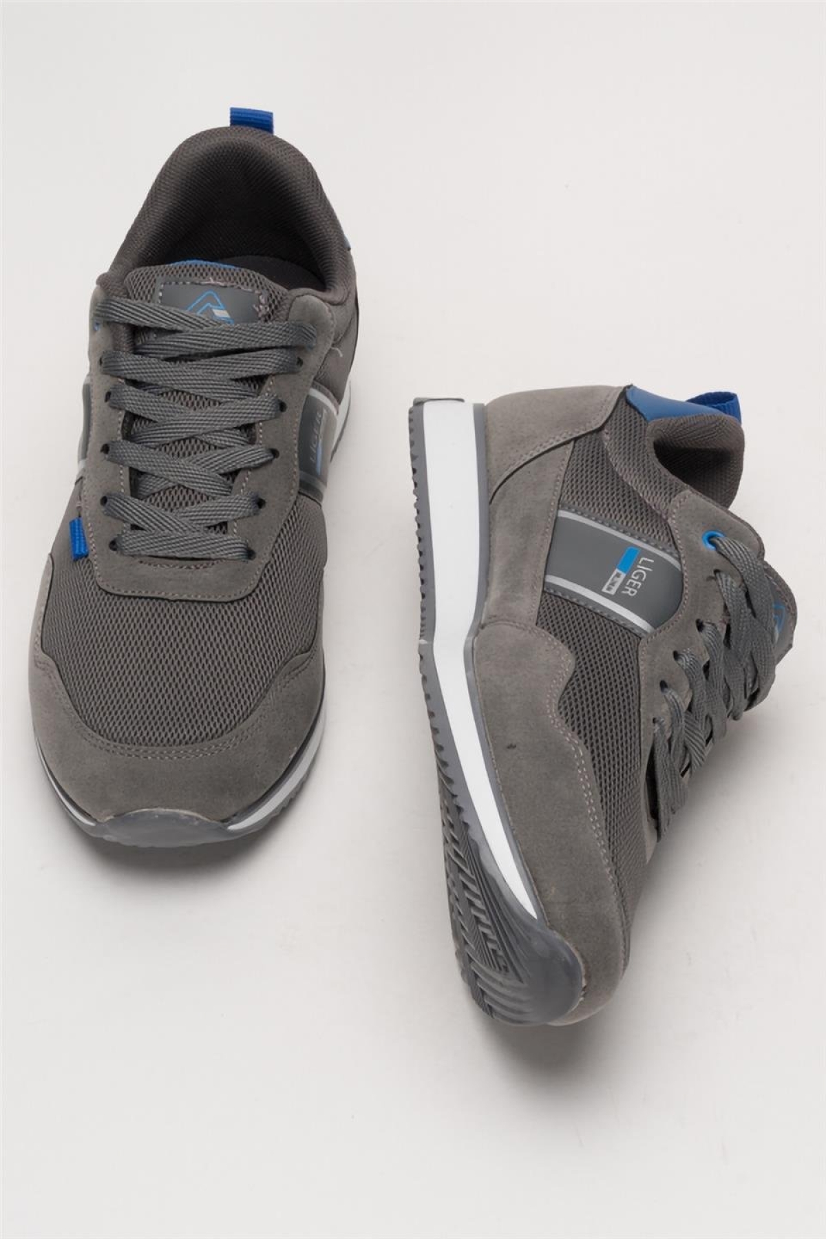 Erkek Günlük Sneaker Spor Ayakkabı FÜME - Görsel 8