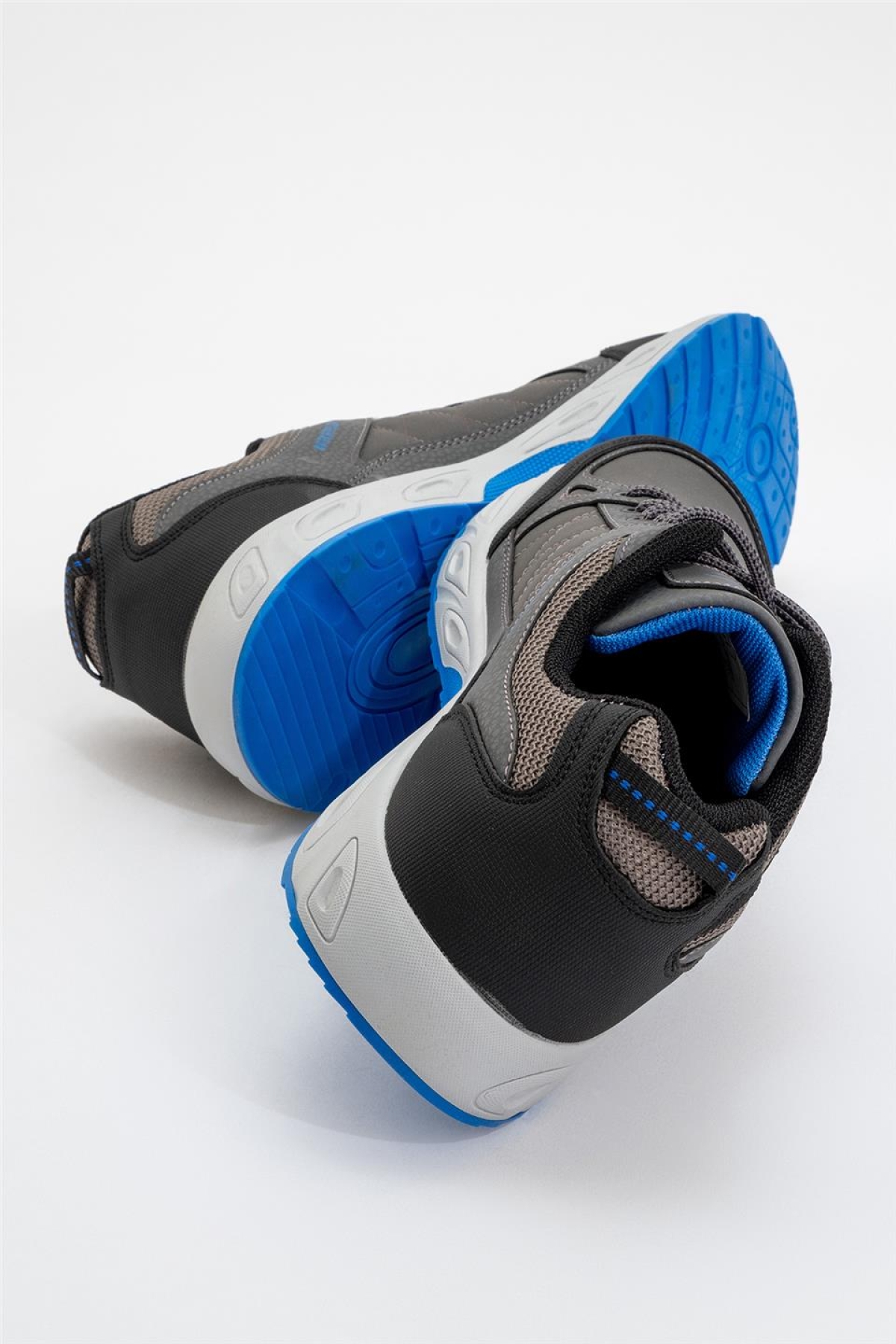 Erkek Kışlık Rahat Comfort Spor Ayakkkabı FÜME - SAKS - Görsel 5