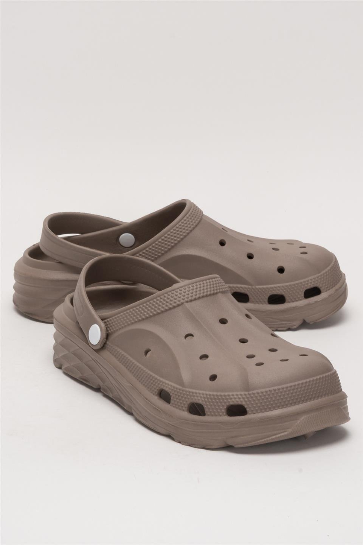 Erkek Eva Rahat Comfort Terlik KAHVERENGİ - Görsel 3