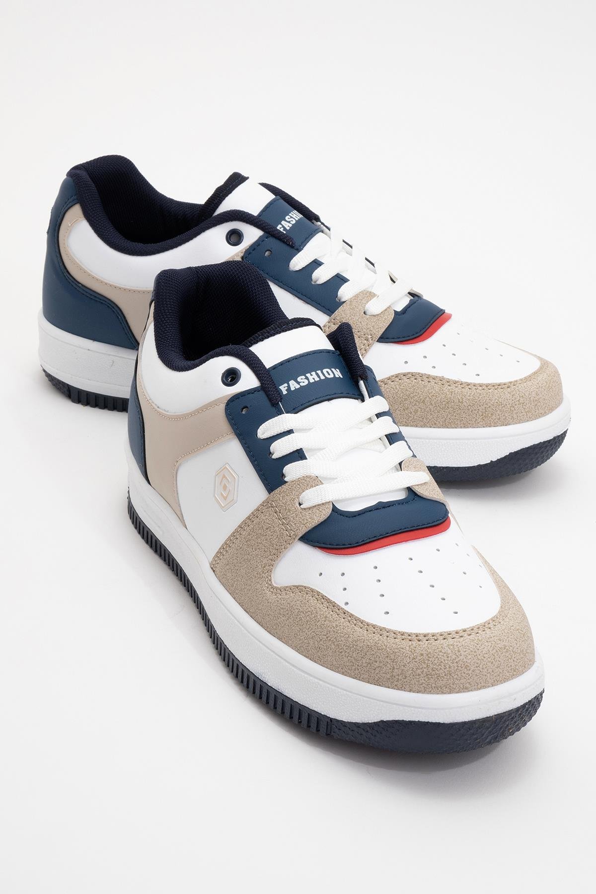 Bağcıklı Erkek Spor Ayakkabı BEYAZ LACİ - Görsel 2