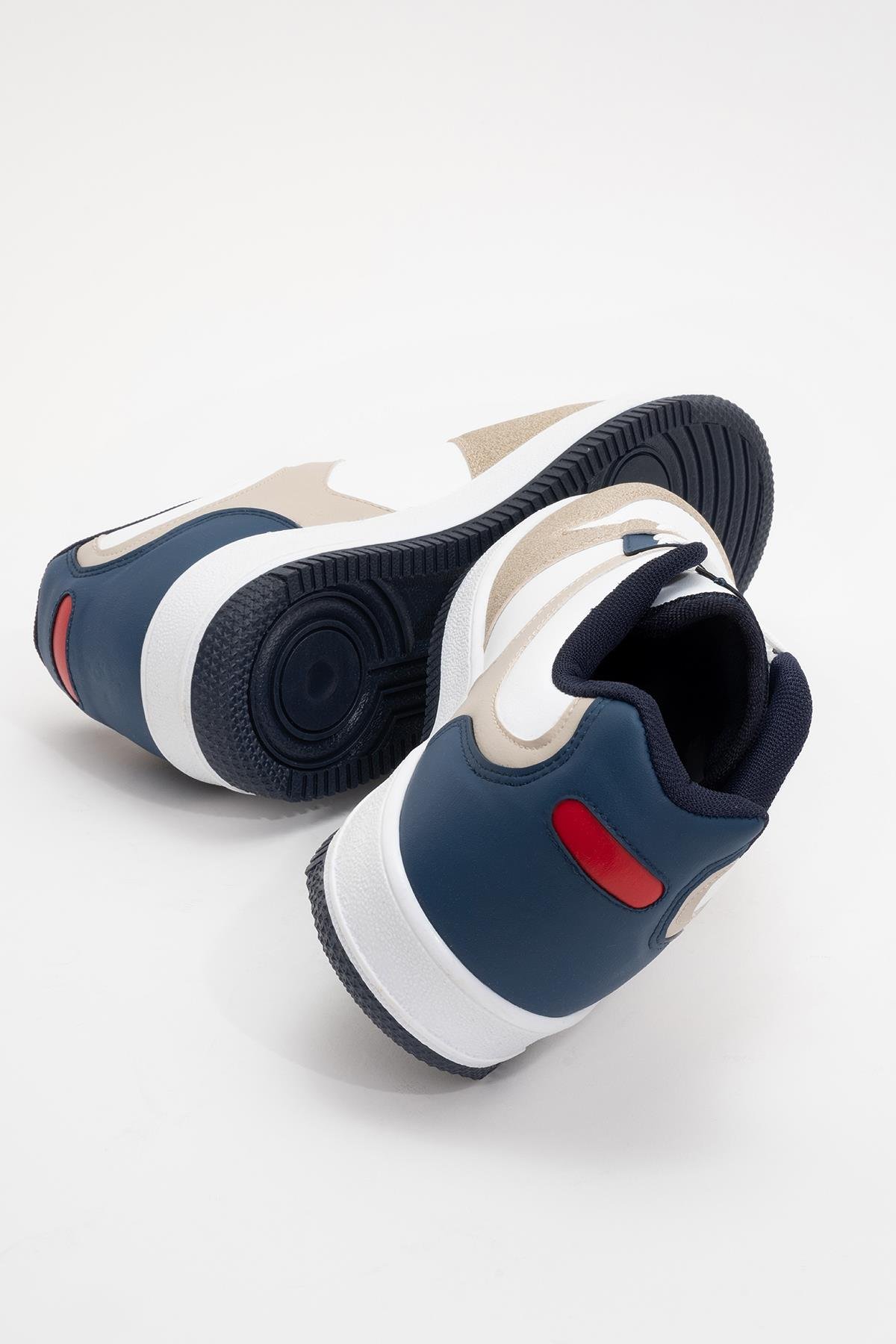 Bağcıklı Erkek Spor Ayakkabı BEYAZ LACİ - Görsel 5