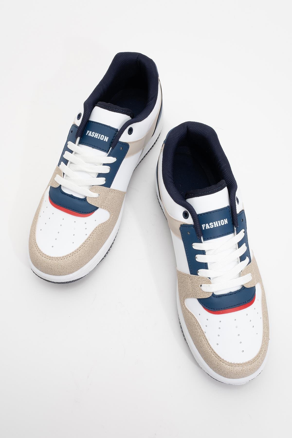 Bağcıklı Erkek Spor Ayakkabı BEYAZ LACİ - Görsel 6