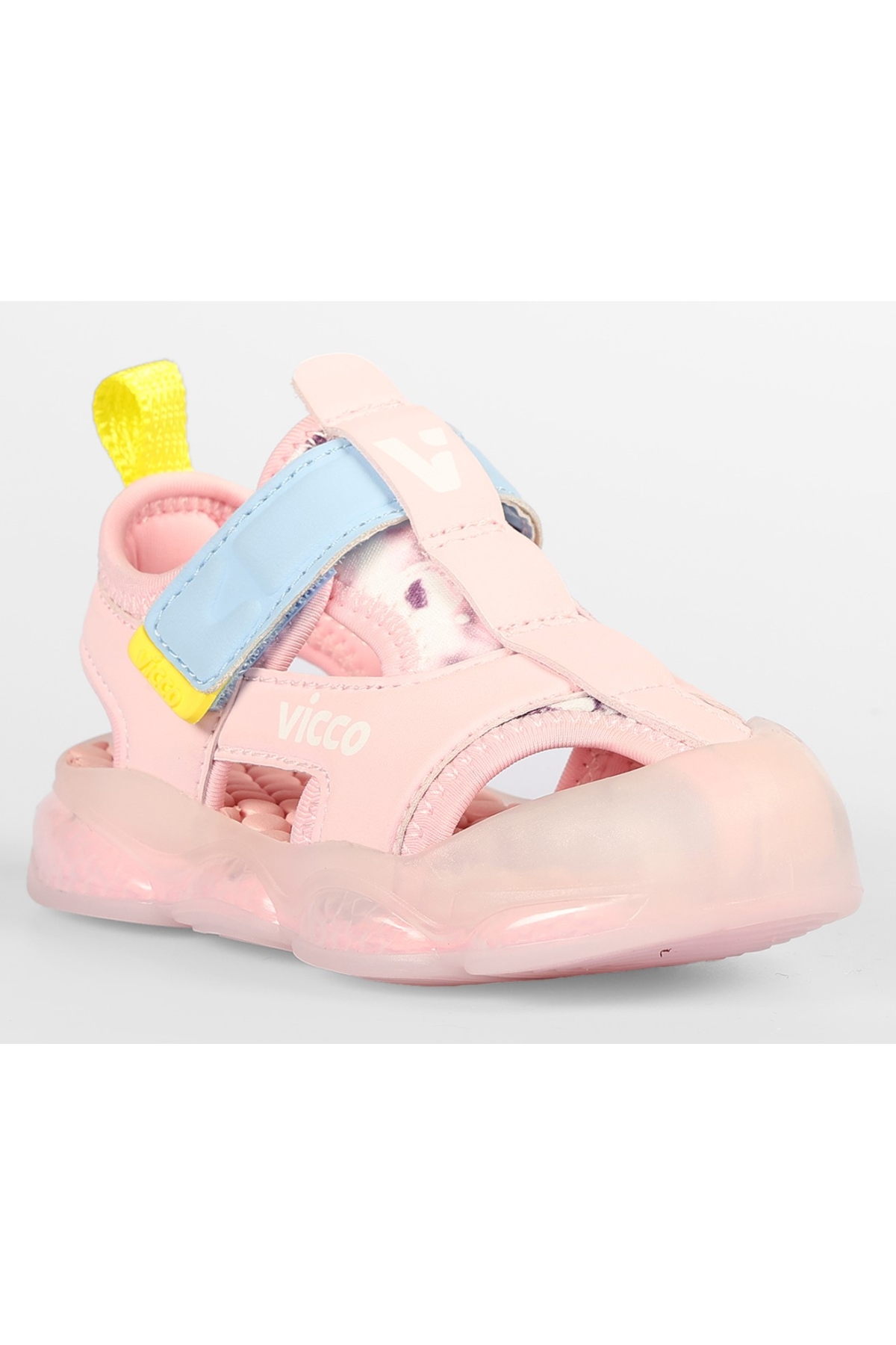 Live İlk Adım Bebek Ortopedik Işıklı Çocuk Spor Sandalet - Görsel 2