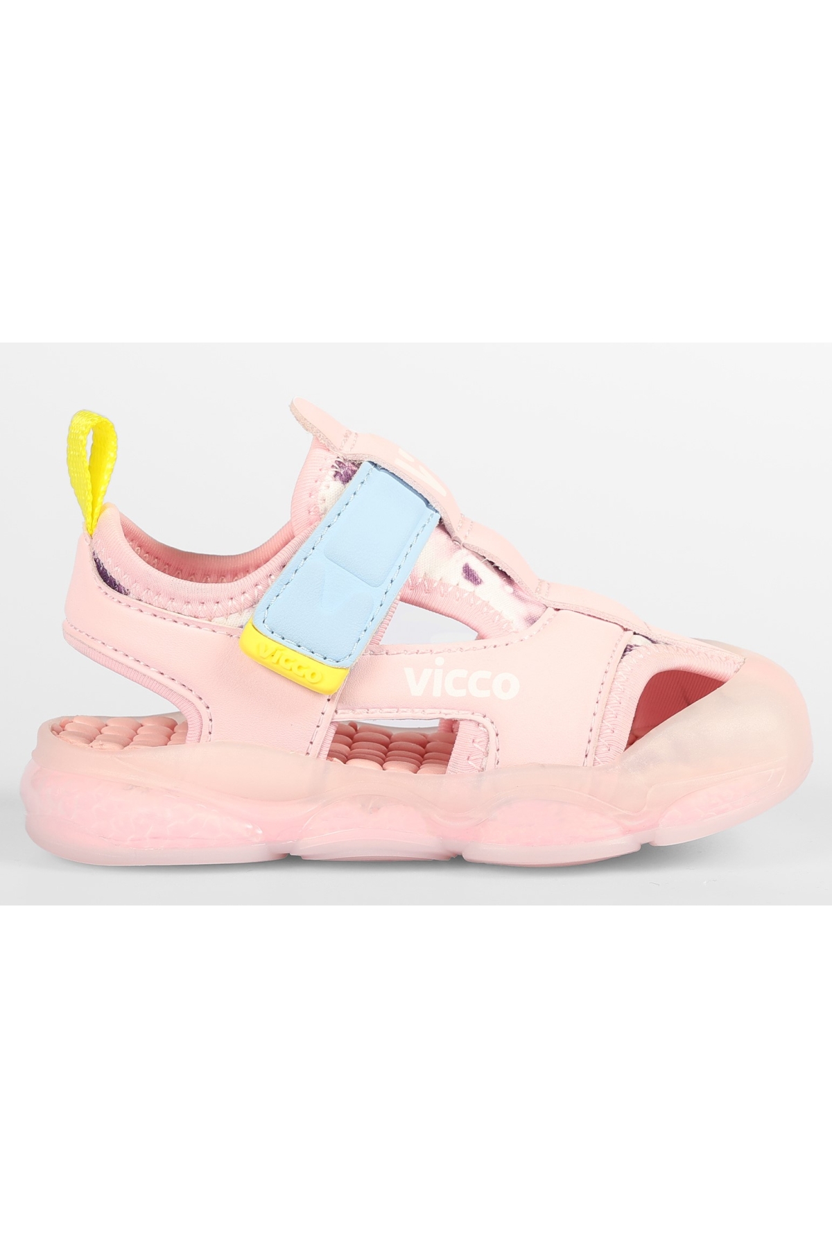 Live İlk Adım Bebek Ortopedik Işıklı Çocuk Spor Sandalet - Görsel 4