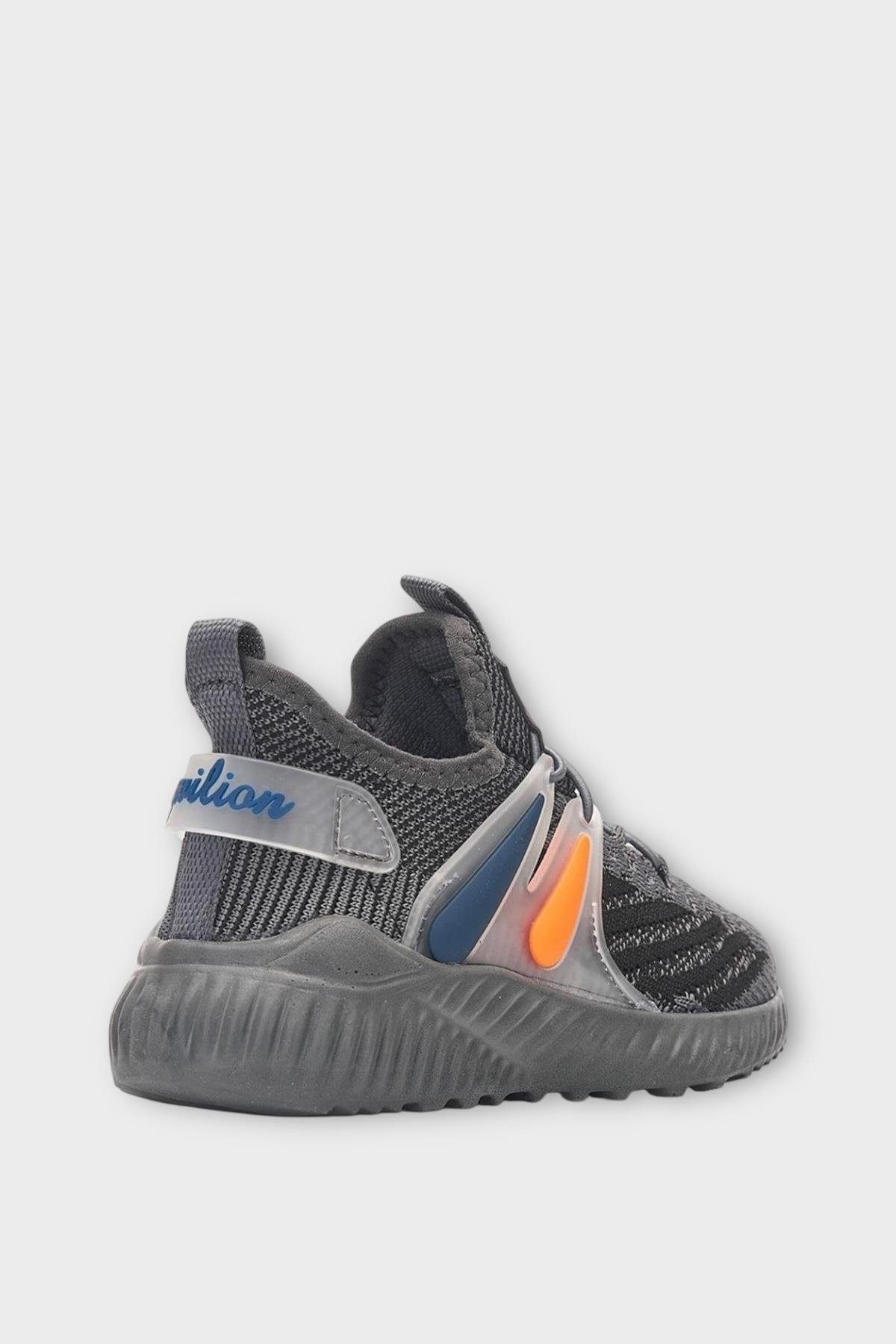 Çocuk Triko Comfort Spor Ayakkabı FÜME - Görsel 5