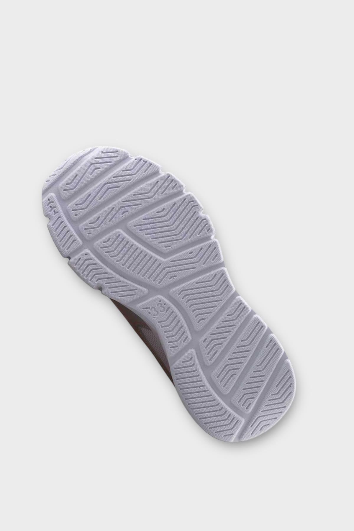 Çocuk Cırtlı Akıllı Bağcık Spor Ayakkabı BEYAZ - PEMBE - Görsel 5