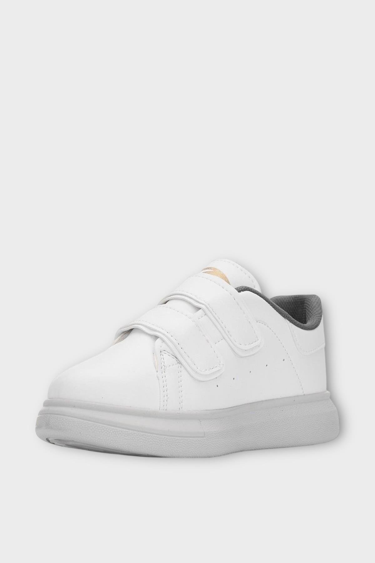 Çocuk Cırtlı Antomik Taban Comfort Taban Spor Ayakkabı FÜME - Görsel 4