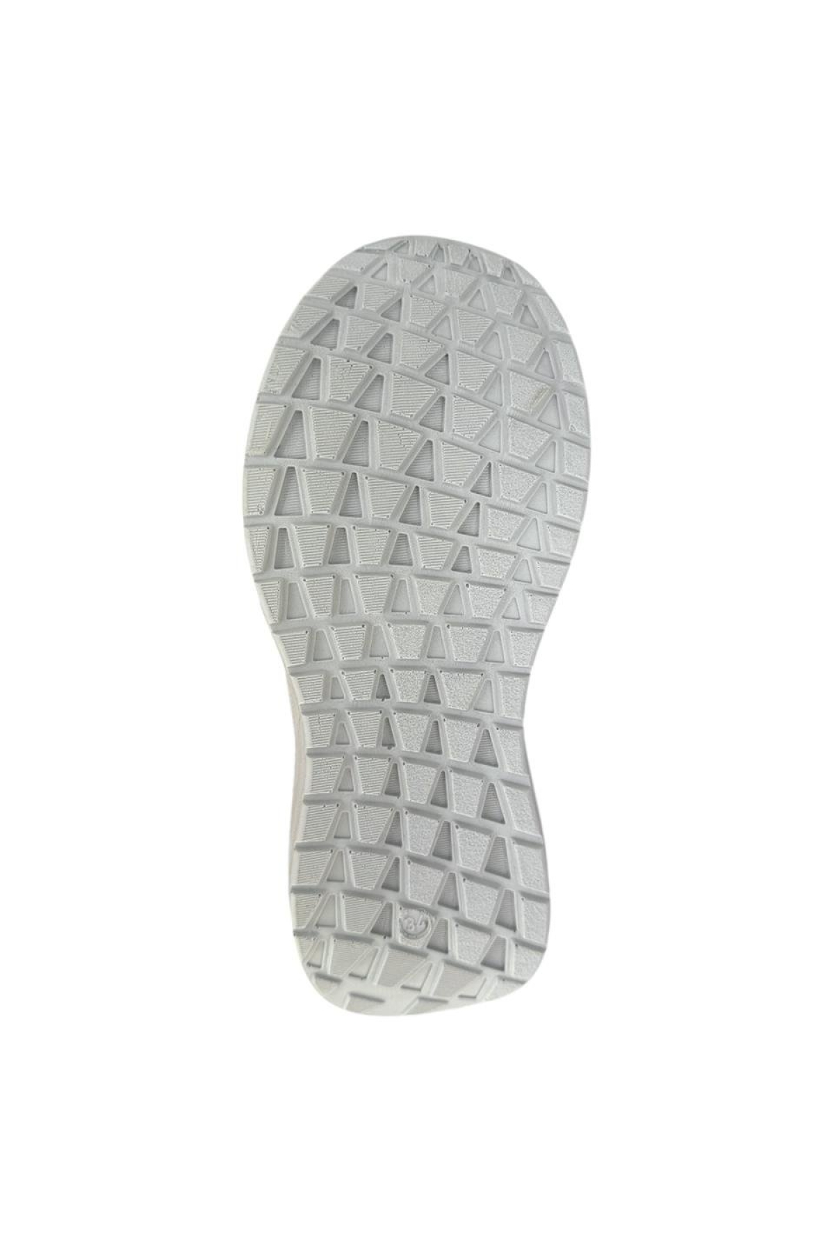 Çocuk Lastikli Spor Ayakkabı GRİ-PEMBE - Görsel 8