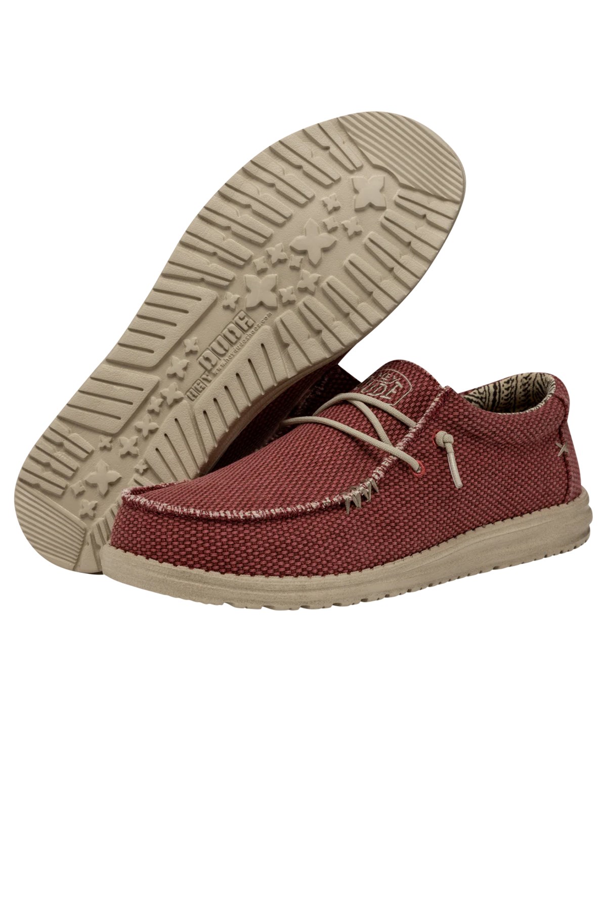 Hey Dude Hey Dude Kırmızı Wally Braided Erkek Ayakkabı Casual Ayakkabı | Flo Kırmızı - 4. görsel