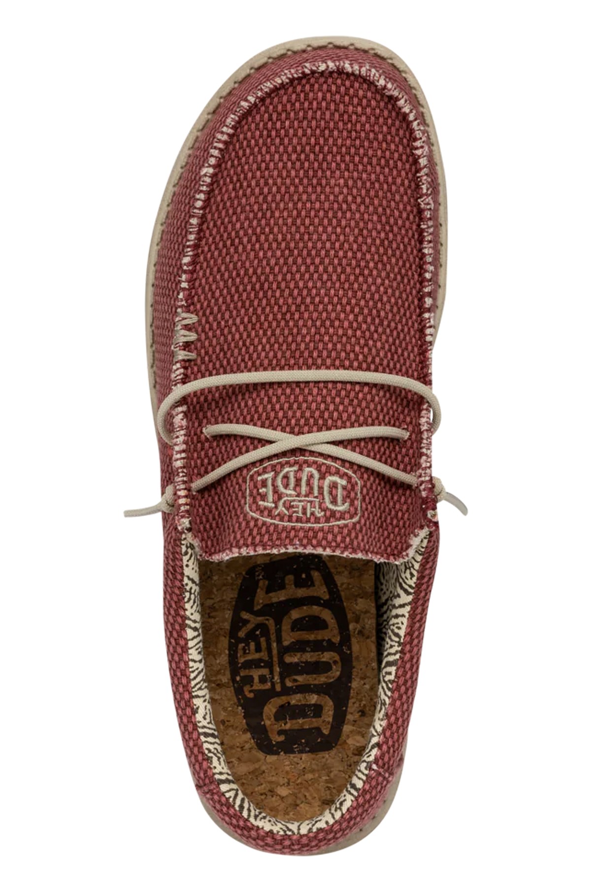 Hey Dude Hey Dude Kırmızı Wally Braided Erkek Ayakkabı Casual Ayakkabı | Flo Kırmızı - 5. görsel