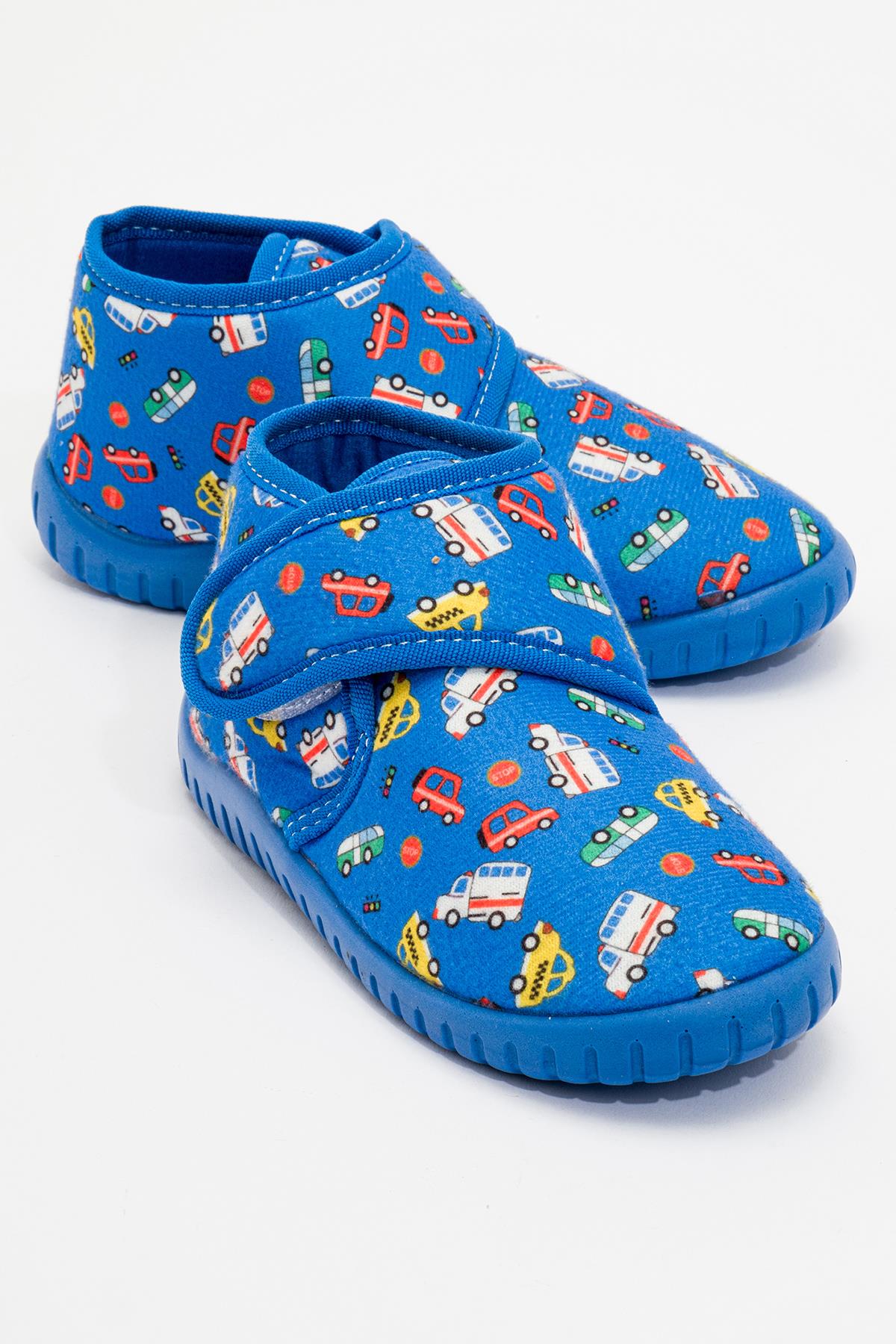 Çocuk Cırtlı Ev Pandufu MAVİ - Görsel 2