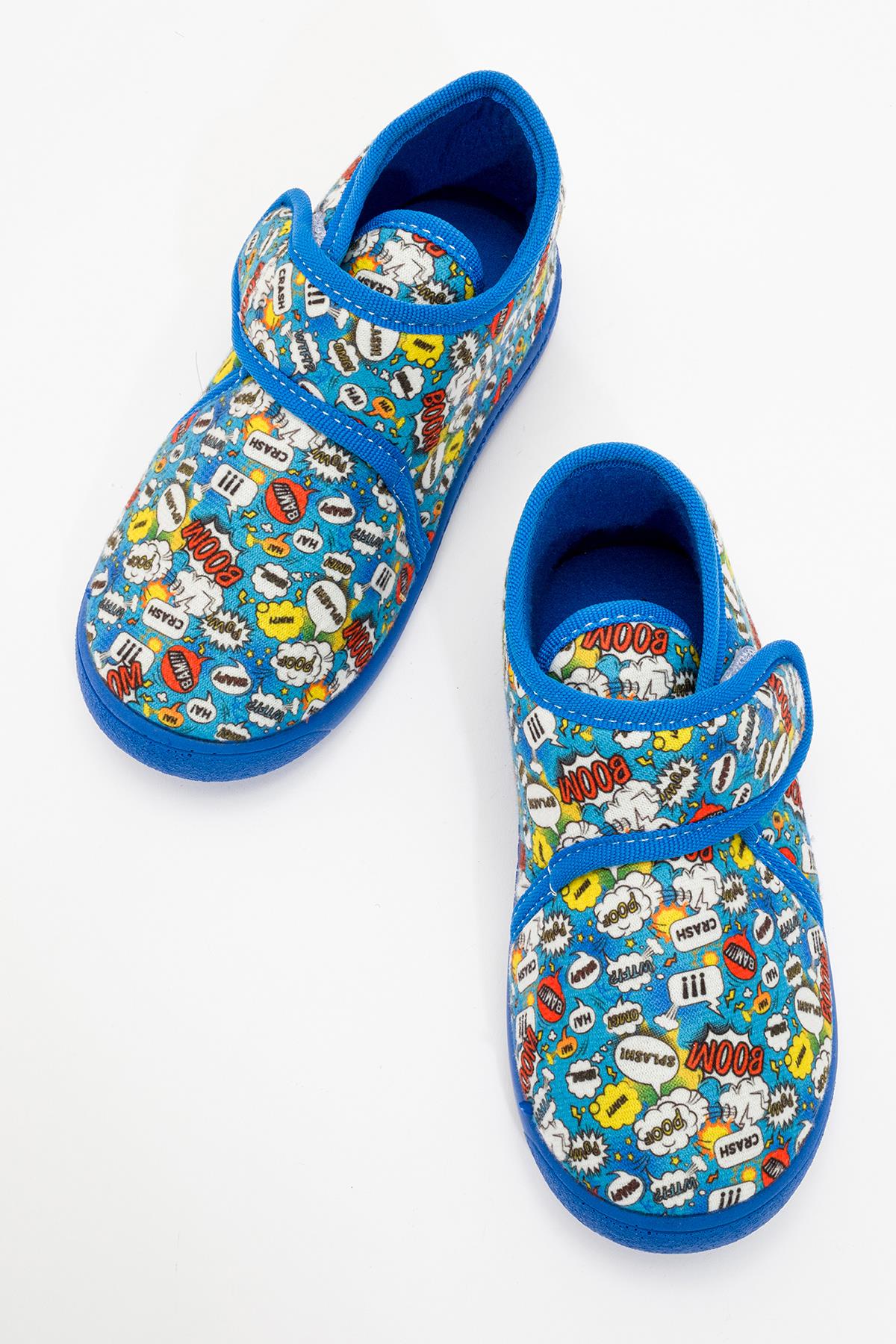 Çocuk Cırtlı Ev Pandufu SAX MAVİ - Görsel 6