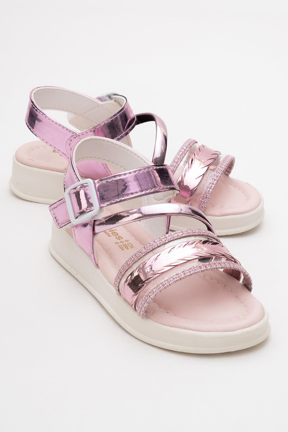 Çocuk Sandalet 26-30 PUDRA - Görsel 2
