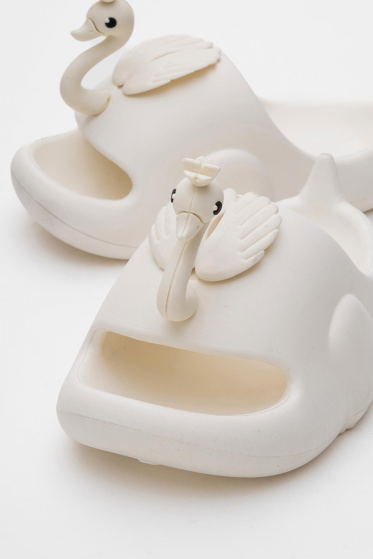 Çocuk Terlik EKRU - Görsel 4