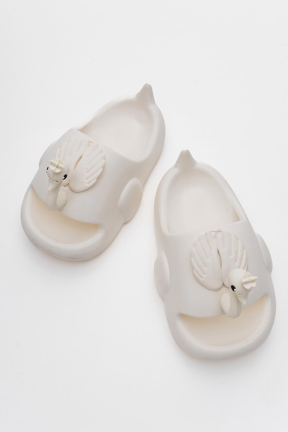 Çocuk Terlik EKRU - Görsel 6