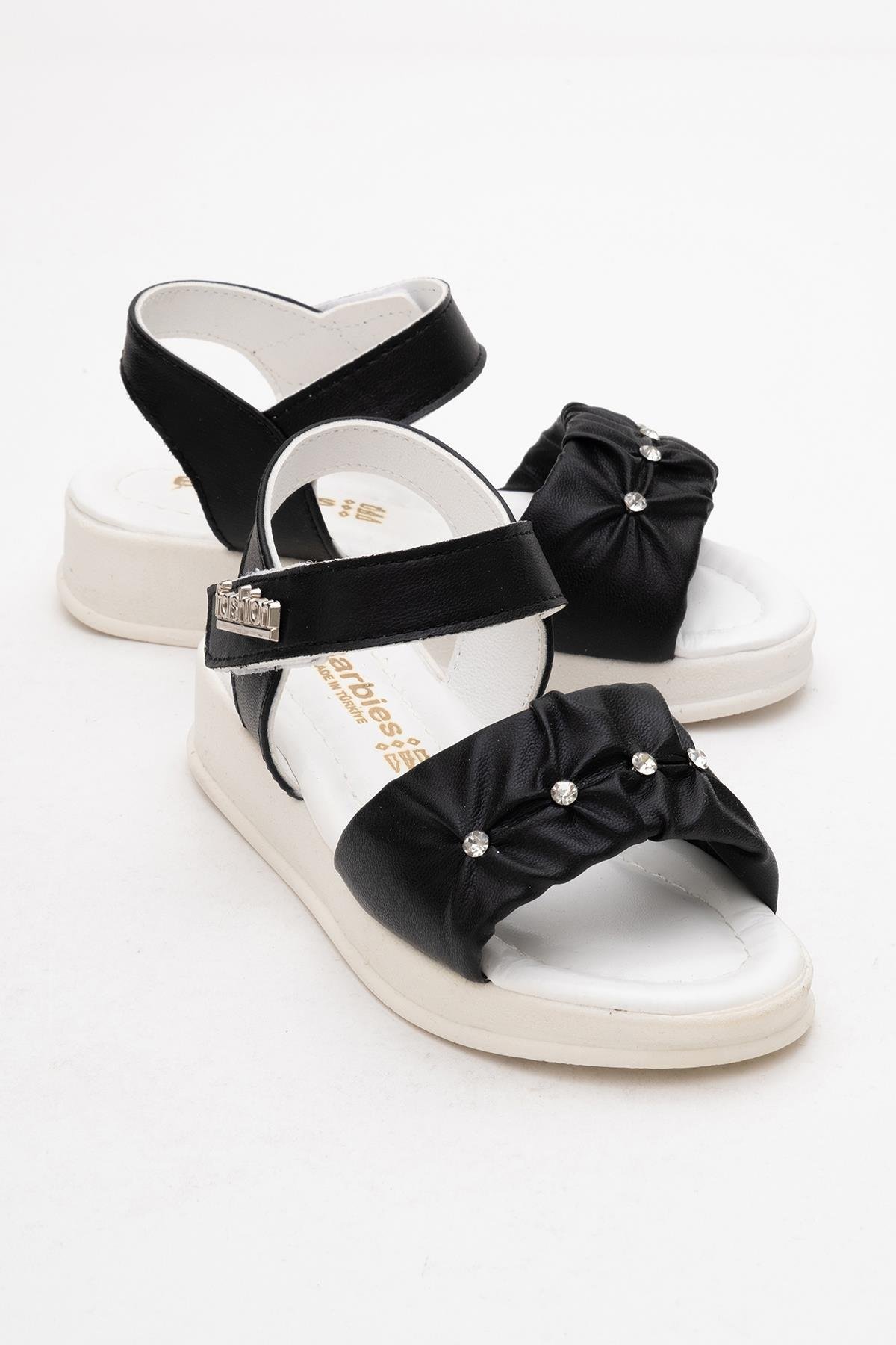 Çocuk Sandalet 26-30 SİYAH - Görsel 2
