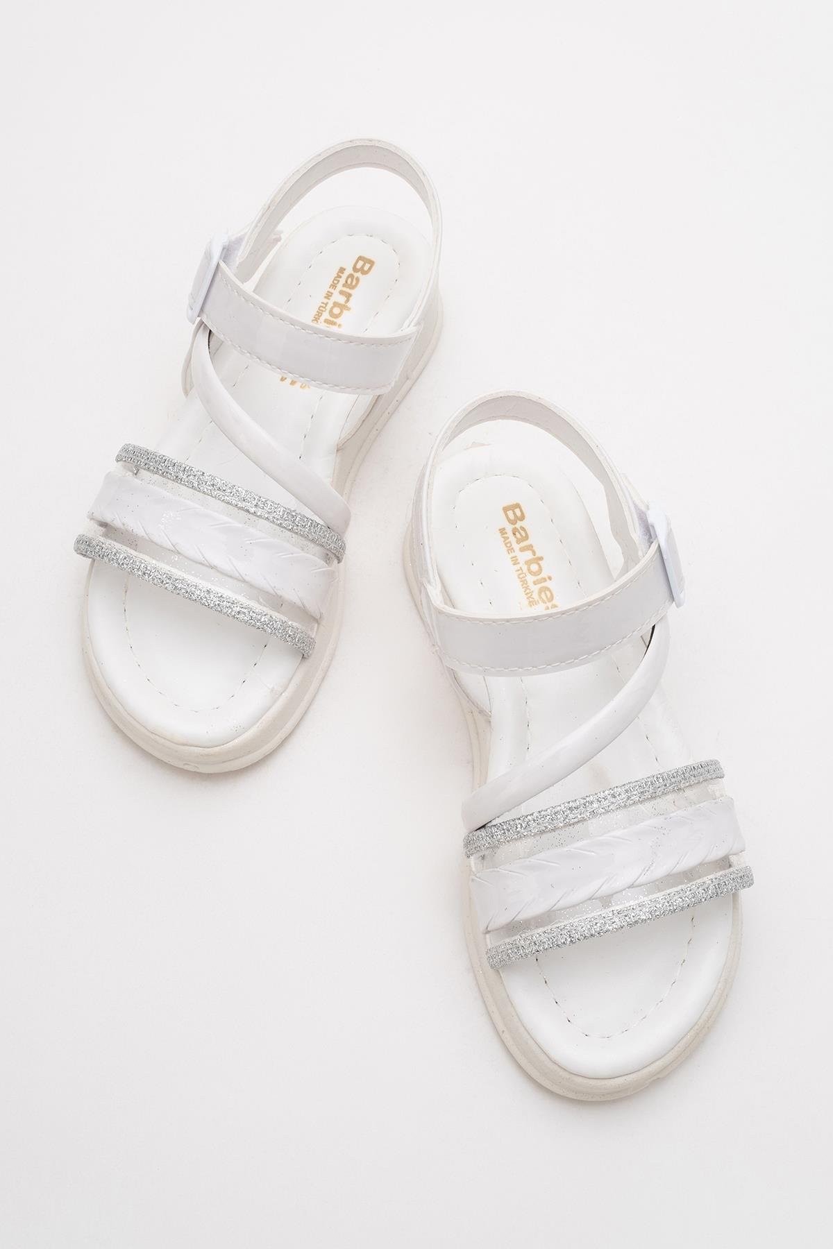 Çocuk Sandalet 26-30 BEYAZ - Görsel 7