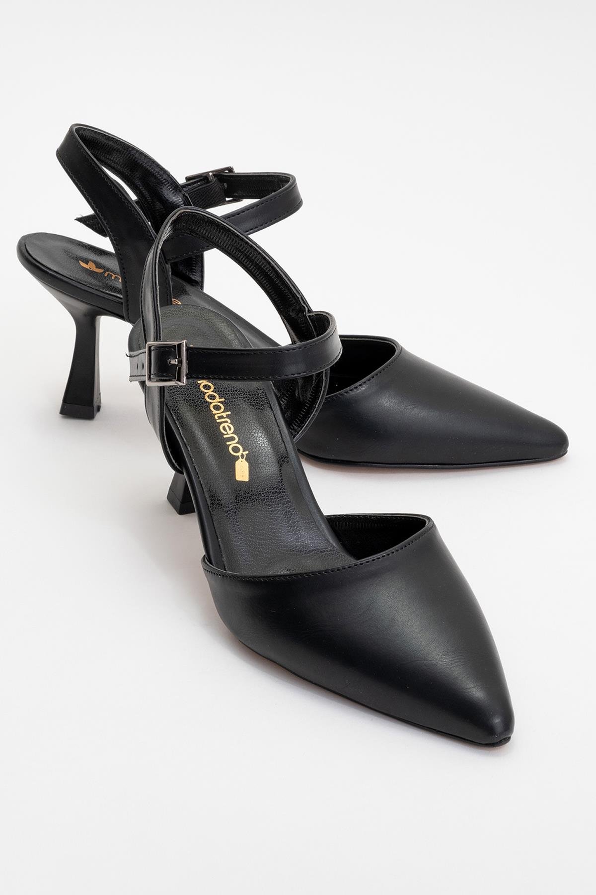 Kadın Topuklu Ayakkabı SİYAH CİLT - Görsel 2