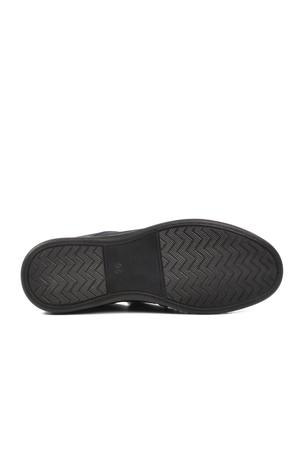 Lacivert Nubuk Hakiki Deri Ortopedik Erkek Casual Ayakkabı 3Y1657 M - Görsel 5