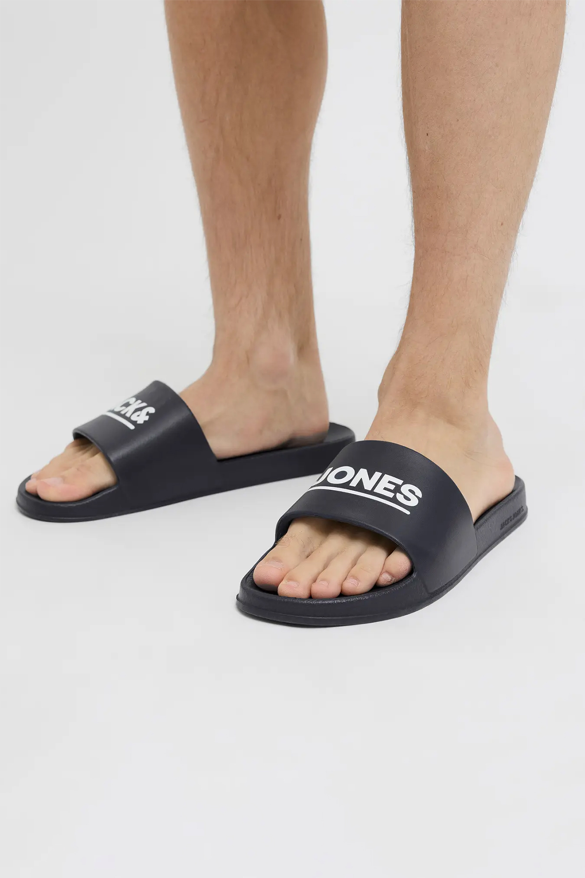 Erkek Jfwollıe Yazı Detaylı Terlik 12236477 Lacivert - Görsel 2