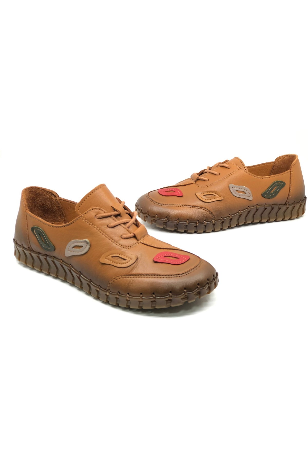 Pulsar Hakiki Deri Ortopedik Kadın Casual Ayakkabı - Görsel 3