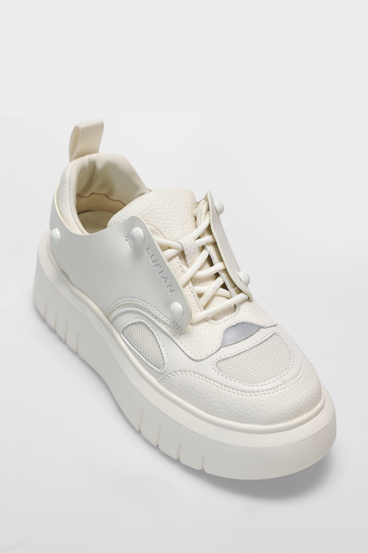 122230013 Icy Sneaker Unisex Deri Spor Ayakkabı - Görsel 4