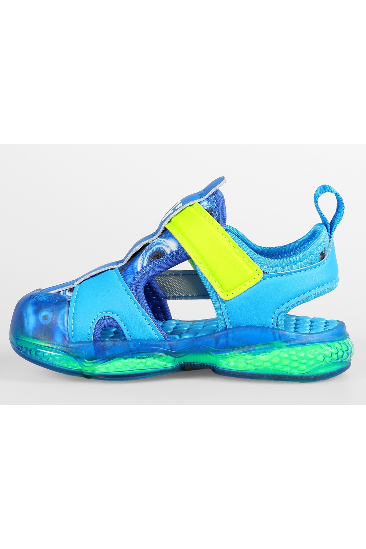 Live İlk Adım Bebek Ortopedik Işıklı Çocuk Spor Sandalet - Görsel 5