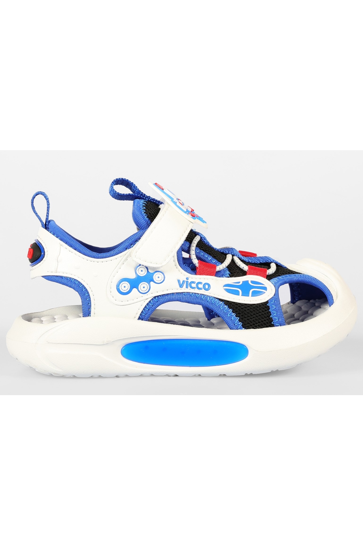 Rocket İlk Adım Bebek Ortopedik Işıklı Çocuk Spor Sandalet - Görsel 2