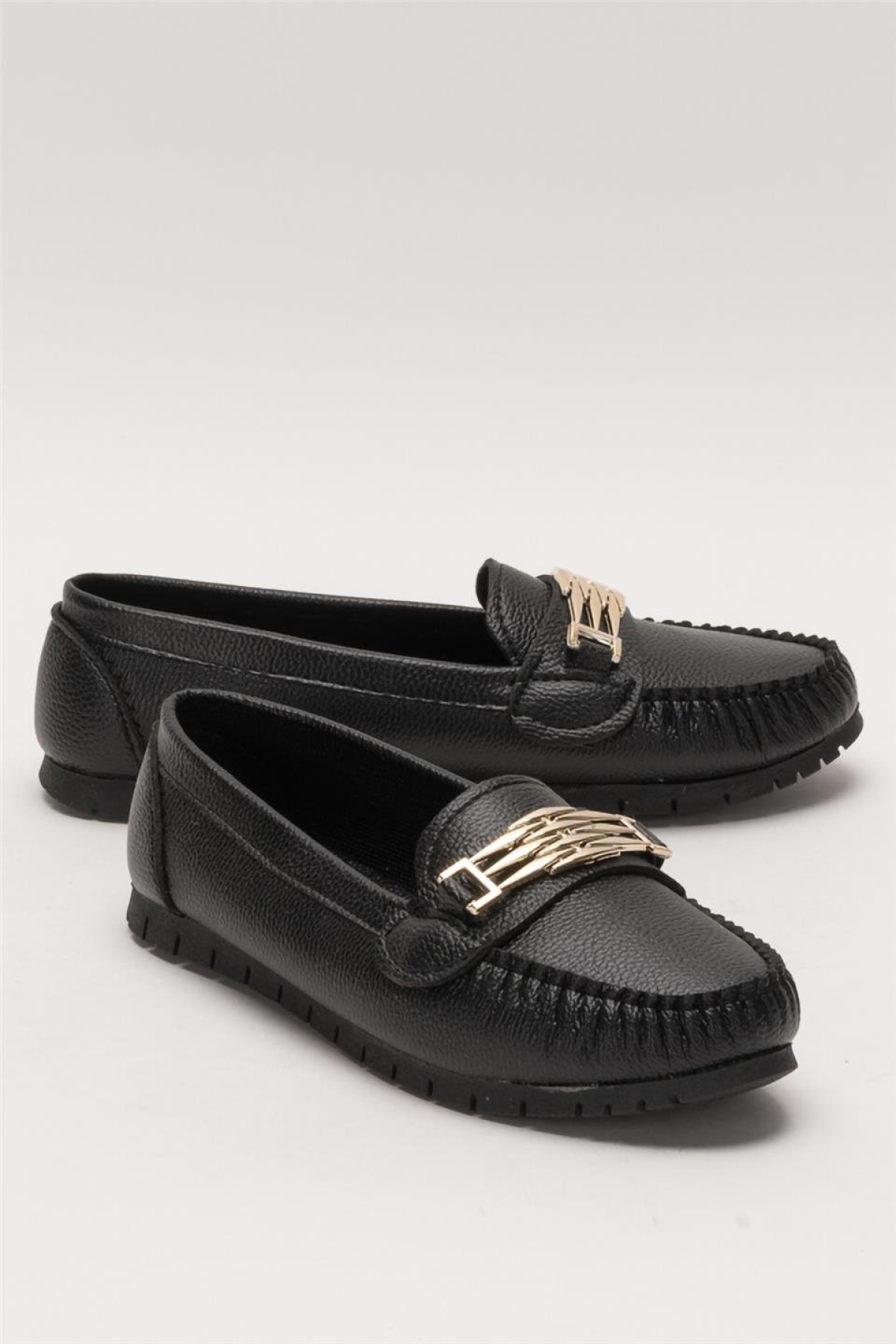 Kadın Hafif Taban Günlük Rahat Babet SİYAH - Görsel 3