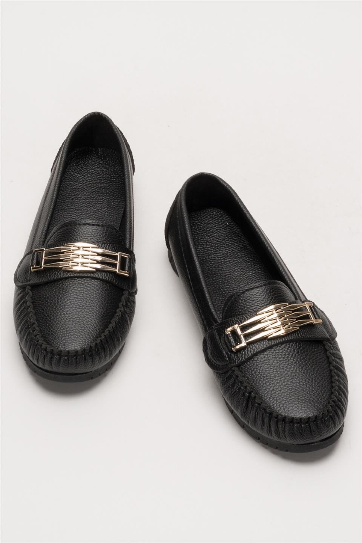 Kadın Hafif Taban Günlük Rahat Babet SİYAH - Görsel 7