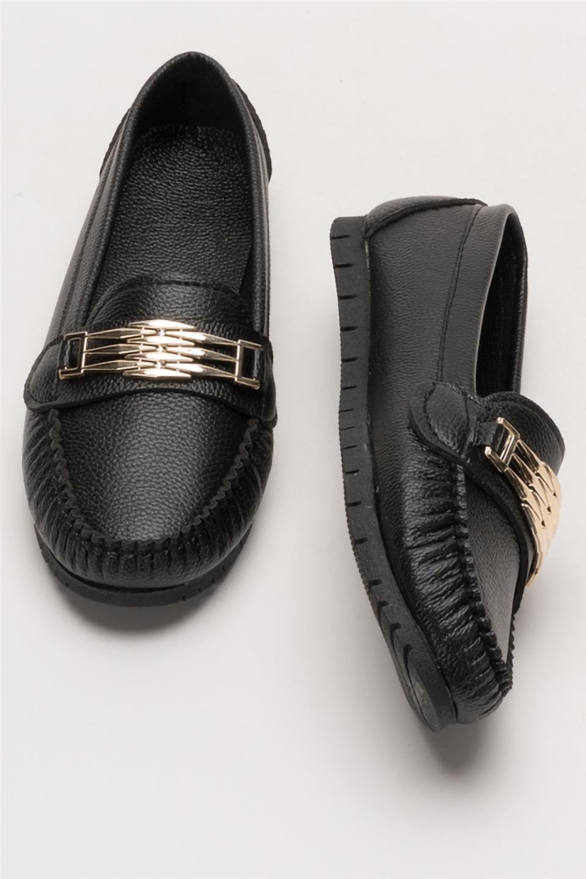 Kadın Hafif Taban Günlük Rahat Babet SİYAH - Görsel 8