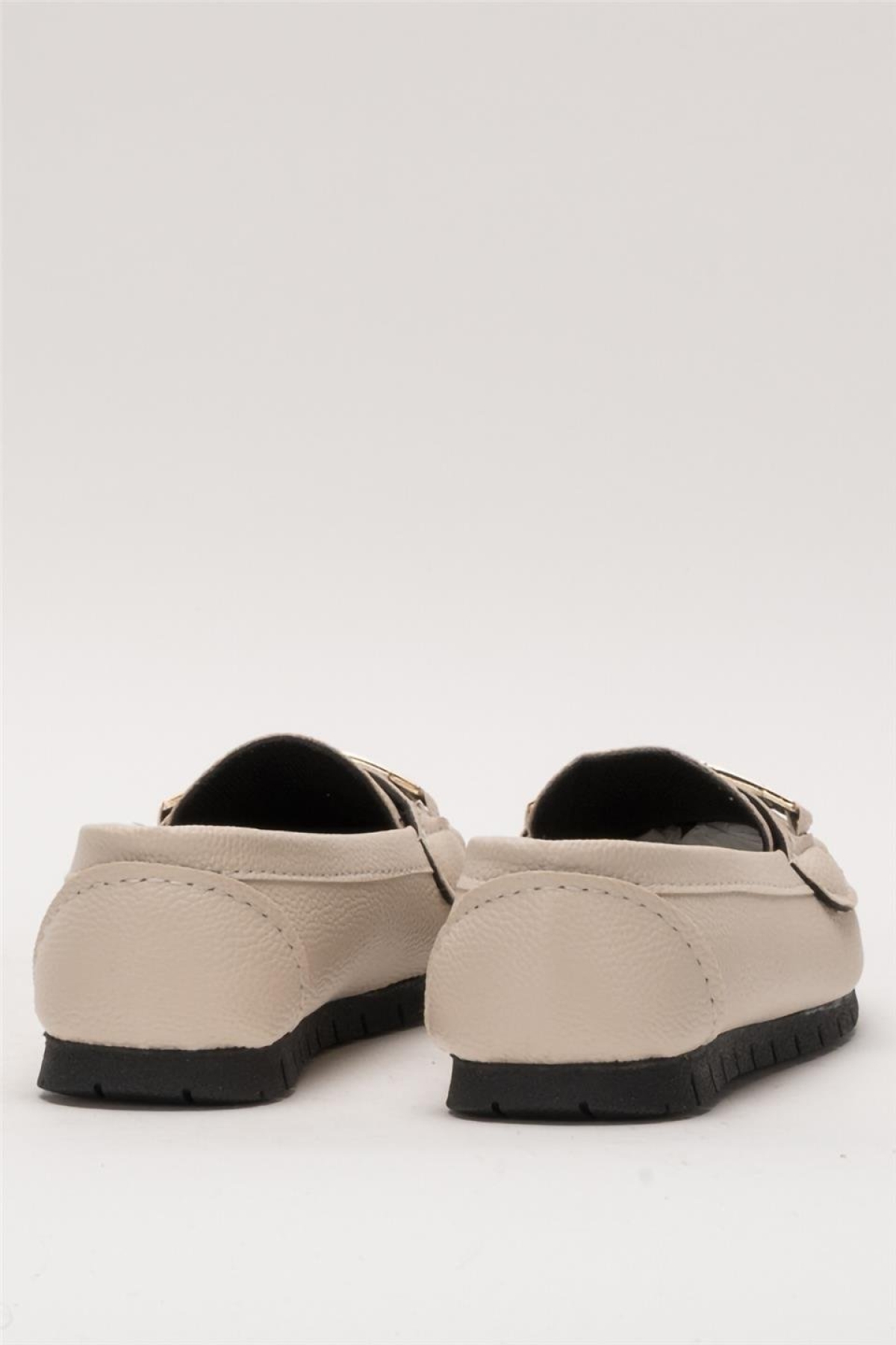 Kadın Hafif Taban Günlük Rahat Babet KREM - Görsel 5