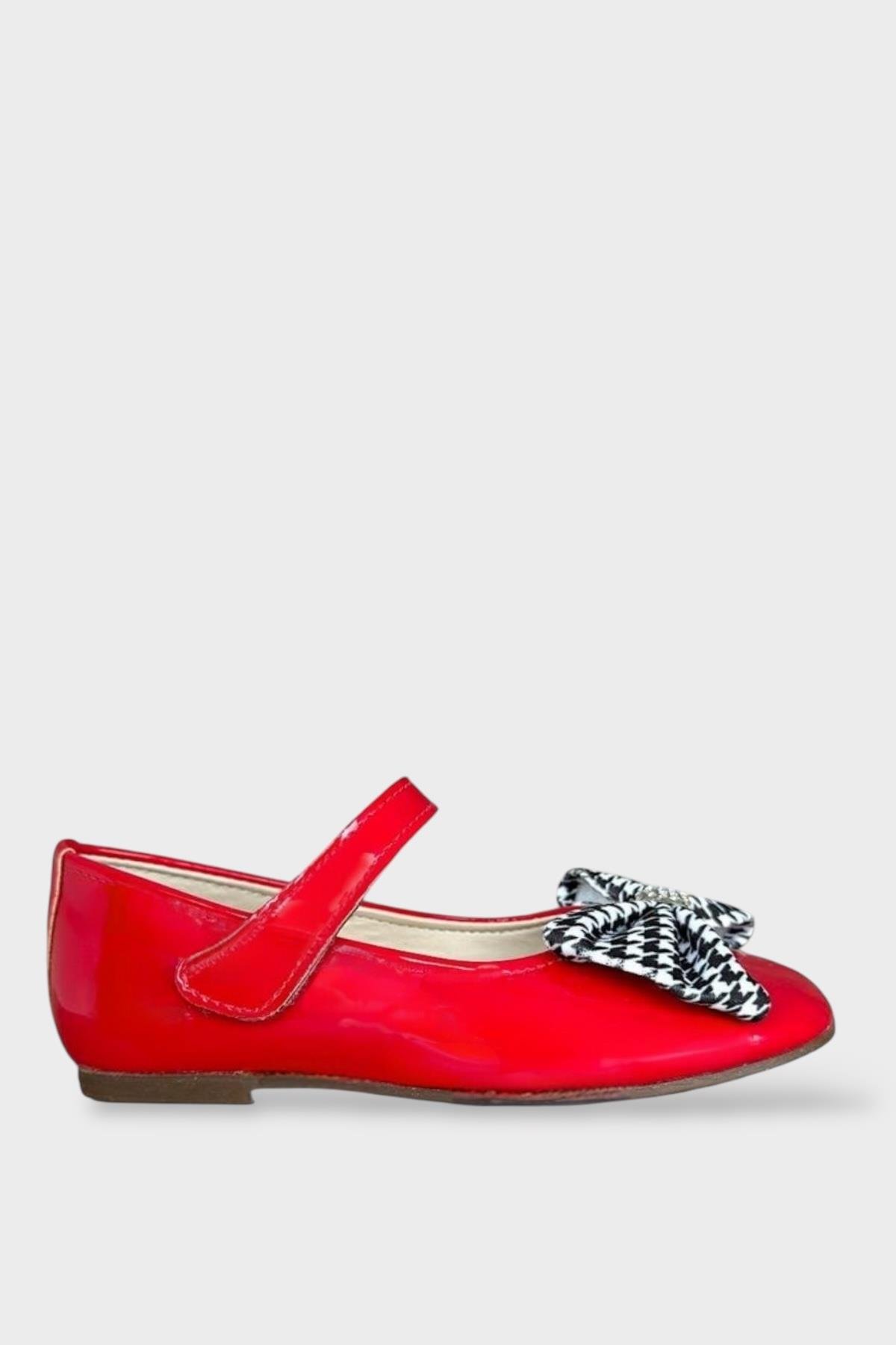 Kız Çocuk Babet Ayakkabı KIRMIZI - Görsel 2