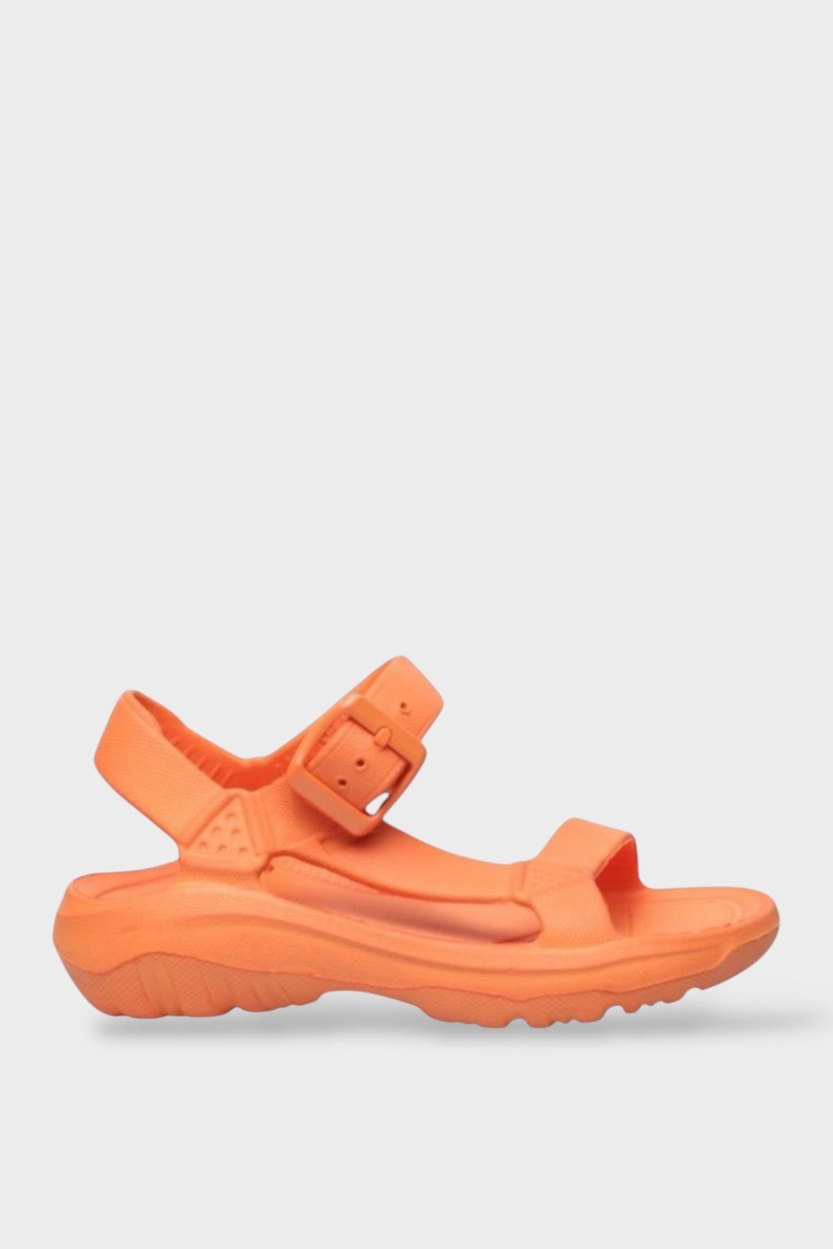 Kolay Giyilebilir Rahat Eva Çocuk Sandalet TURUNCU - Görsel 2