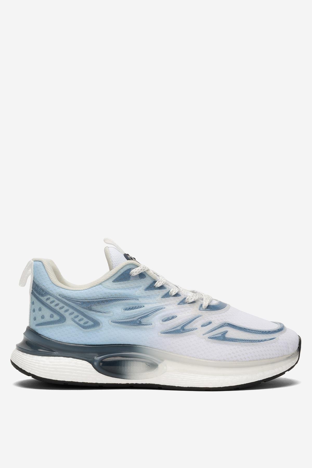 Erkek Günlük Koşu Yürüyüş Spor Ayakkabı MAVİ - BEYAZ - Görsel 2