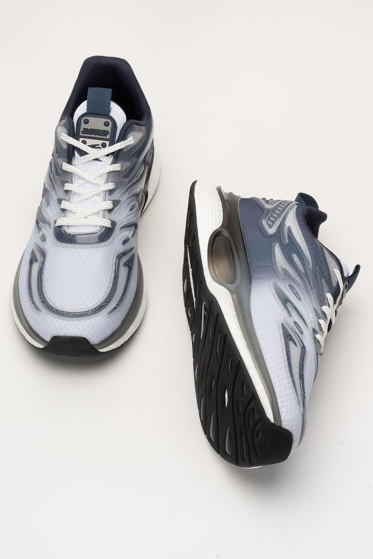 Erkek Günlük Koşu Yürüyüş Spor Ayakkabı LACİVERT - BEYAZ - Görsel 8