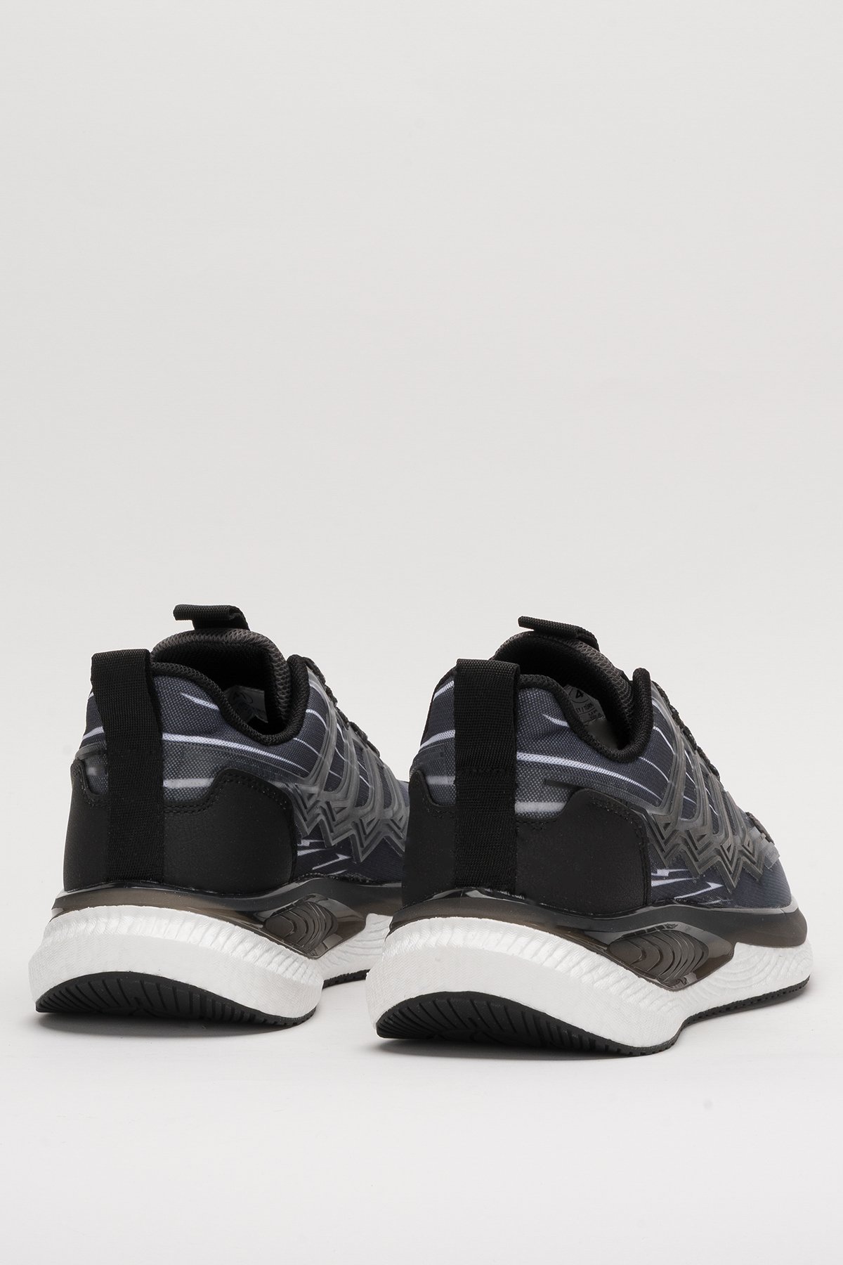 Erkek Günlük Koşu Yürüyüş Spor Ayakkabı SİYAH - BEYAZ - Görsel 5