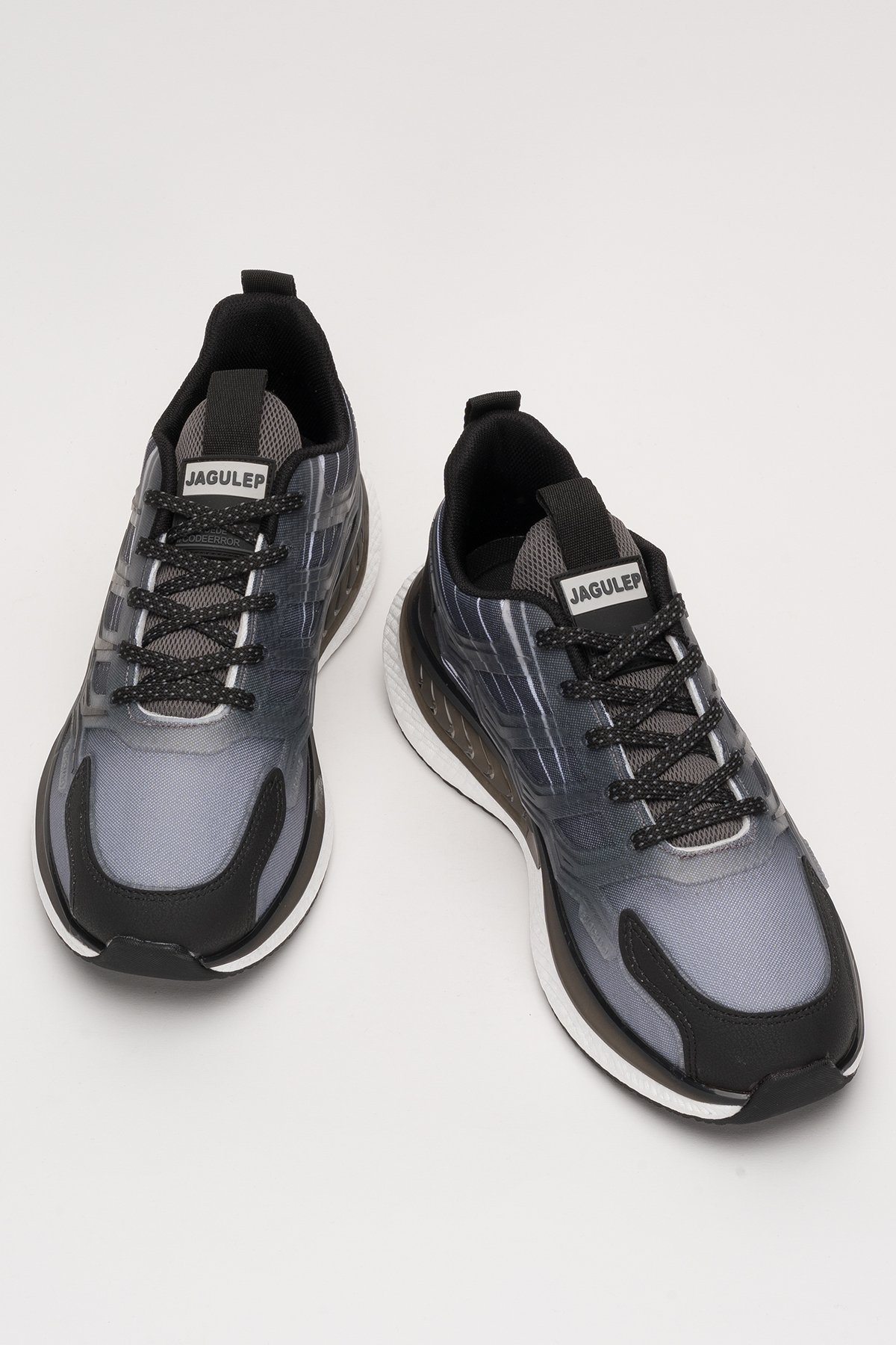 Erkek Günlük Koşu Yürüyüş Spor Ayakkabı SİYAH - BEYAZ - Görsel 7