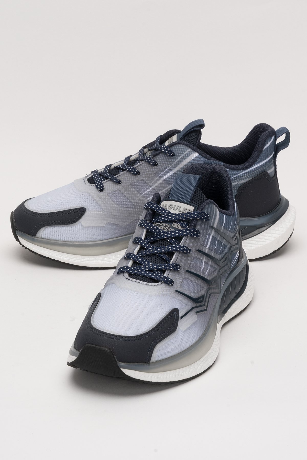 Erkek Günlük Koşu Yürüyüş Spor Ayakkabı LACİVERT - BEYAZ - Görsel 6