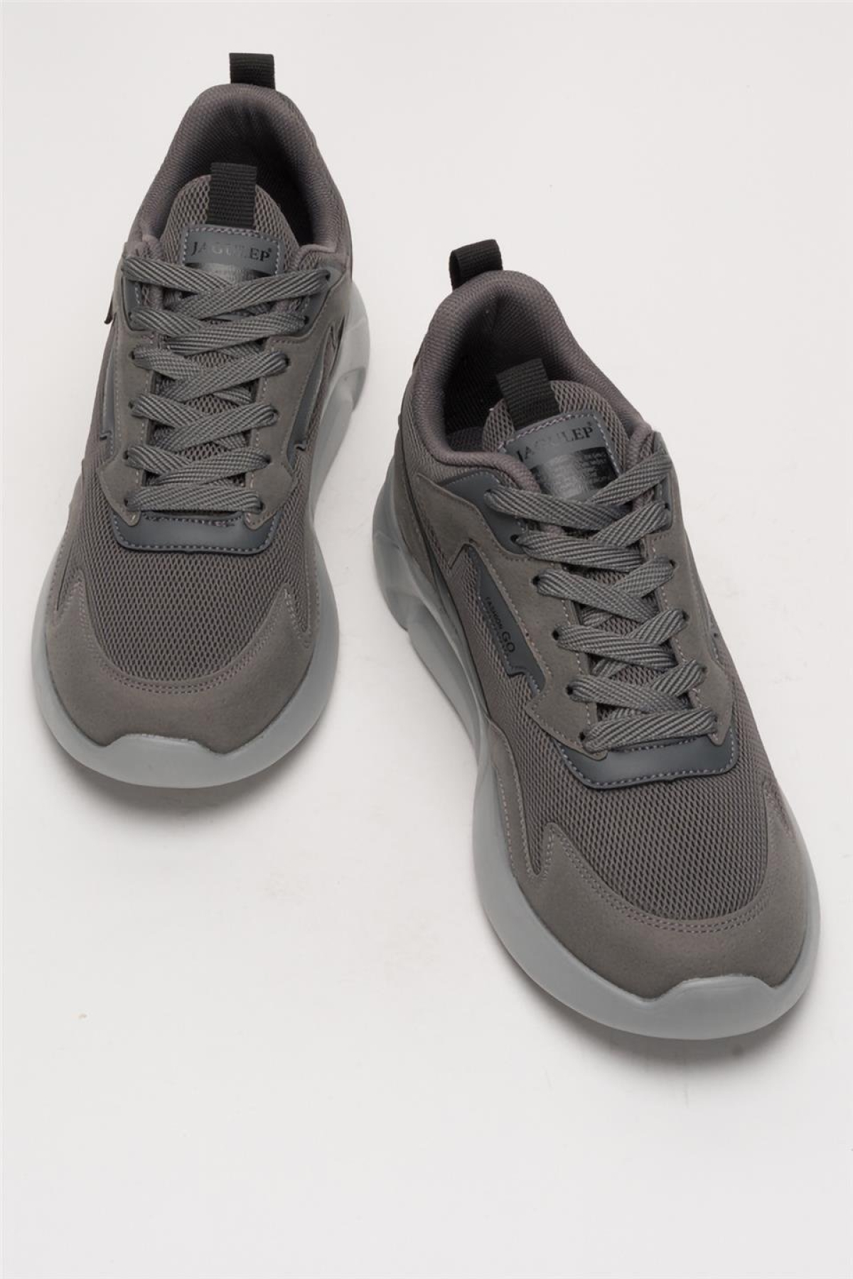 Erkek Günlük Rahat Yürüyüş Spor Ayakkabı FÜME - SİYAH - Görsel 7