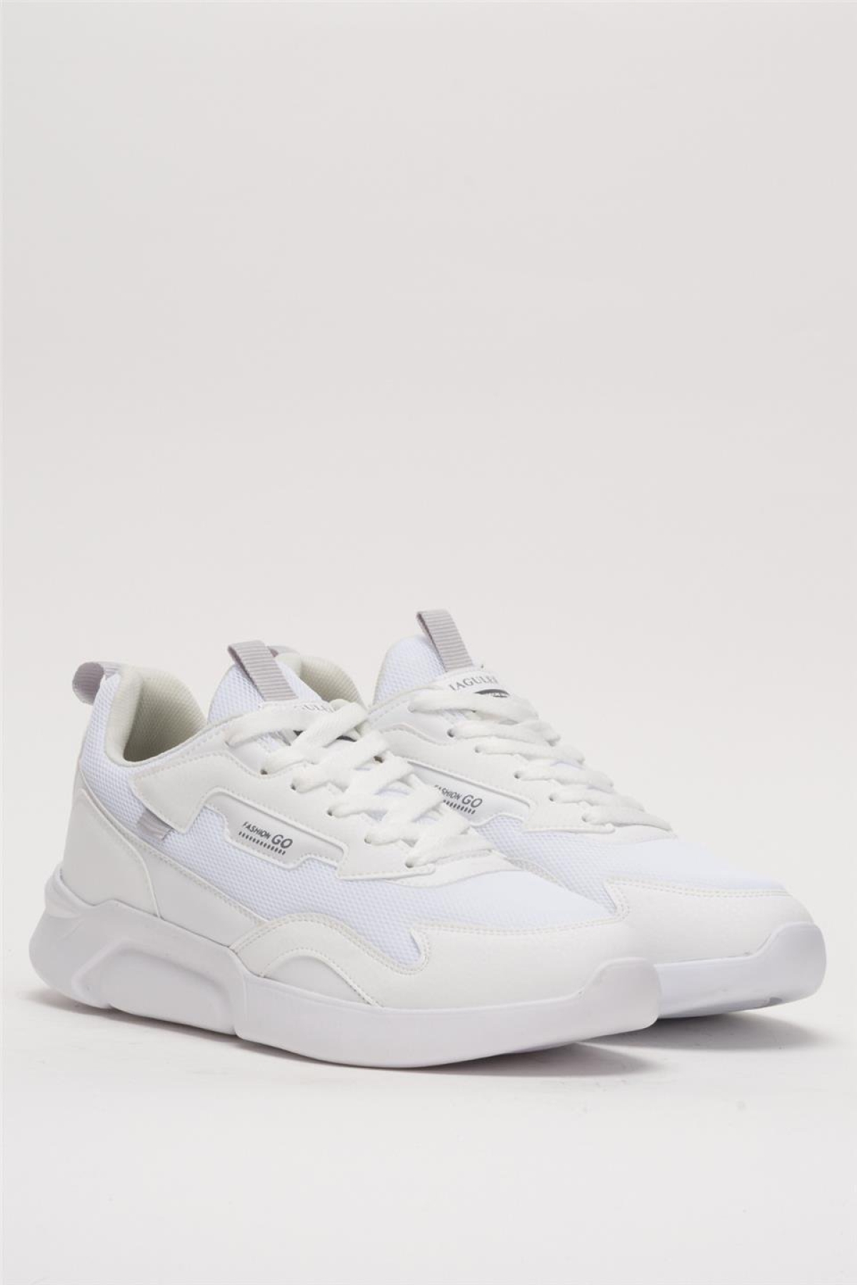 Erkek Günlük Rahat Yürüyüş Spor Ayakkabı BEYAZ - BUZ - Görsel 4