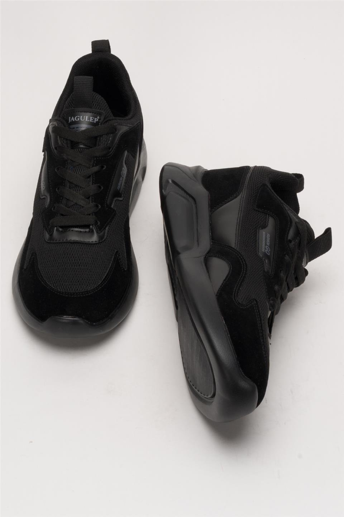 Erkek Günlük Rahat Yürüyüş Spor Ayakkabı SİYAH - FÜME - Görsel 8