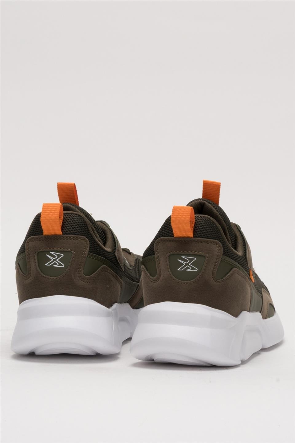 Erkek Günlük Rahat Yürüyüş Spor Ayakkabı HAKİ - TURUNCU - Görsel 5